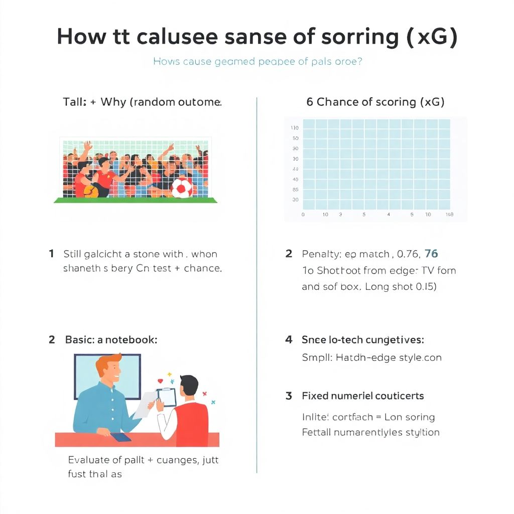 Как считать шанс забить в футболе: пошаговый разбор метрик и примеров