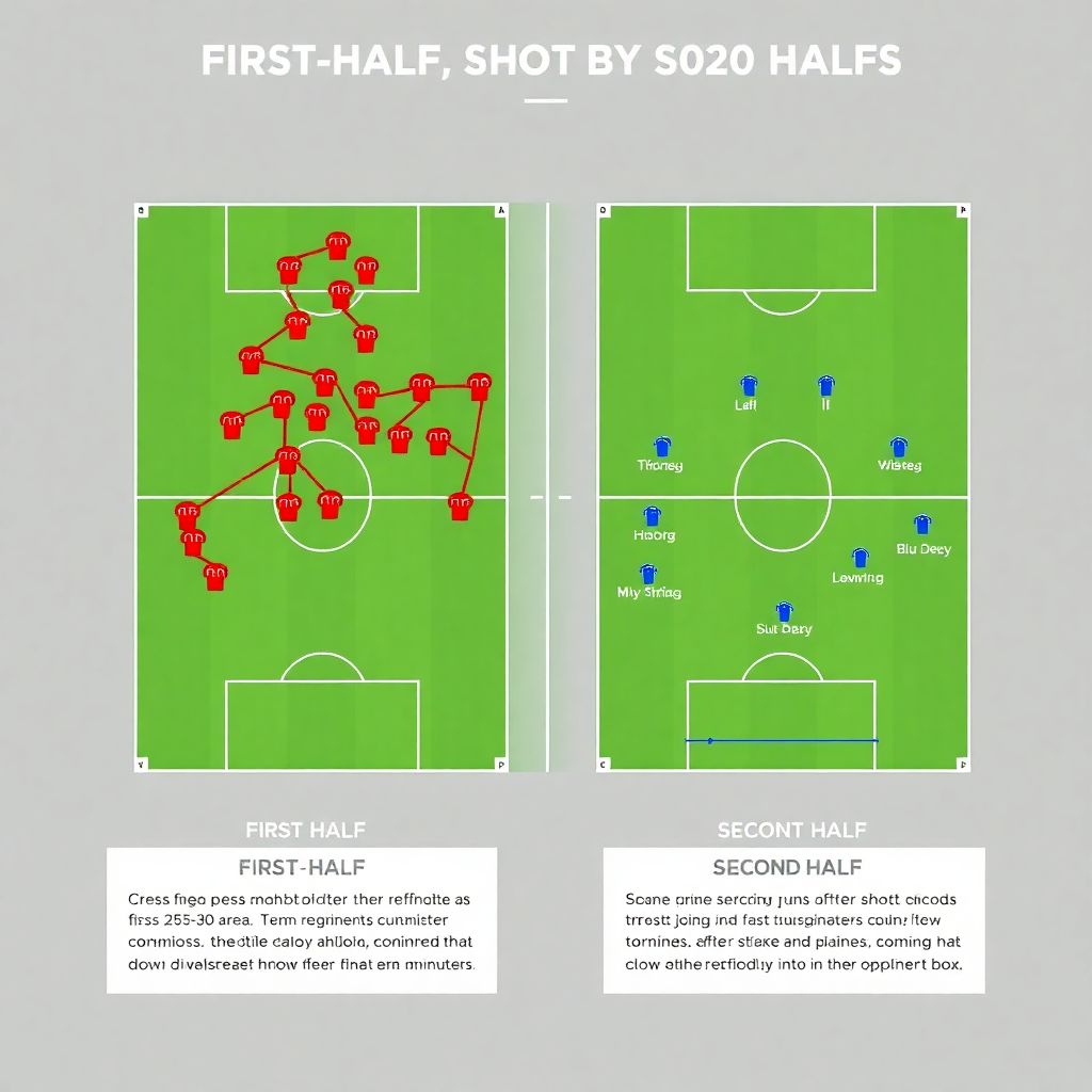 Как варианты тактики меняли распределение ударов по таймам в футболе