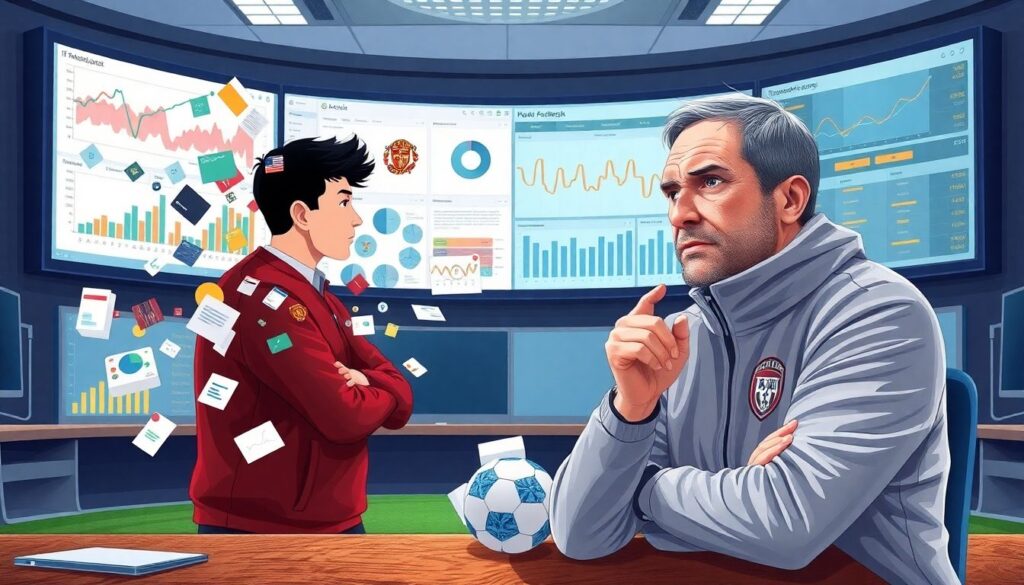 История создания футбольной статистики: ключевые этапы и фигуры - иллюстрация