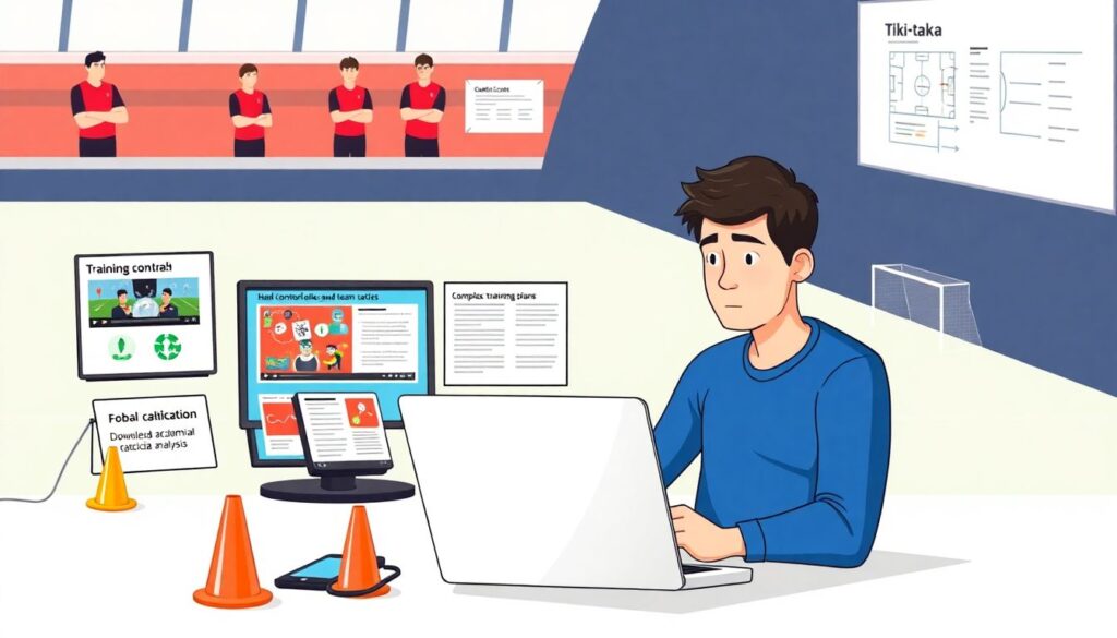 Эволюция владения мячом в великих командах XX века - иллюстрация