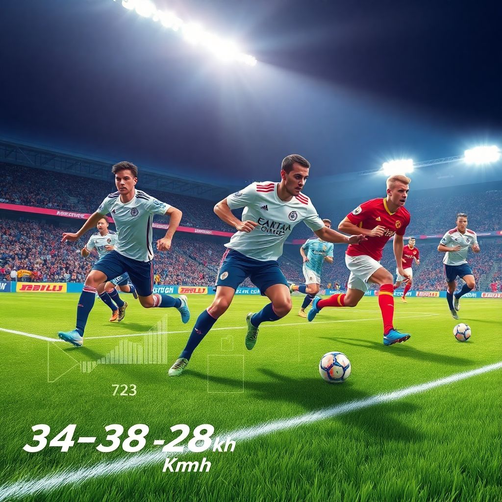 Рекорды скорости игроков в футболе: от старых записей до цифр современности