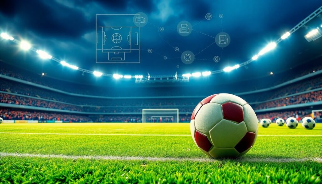 История условий игры: поля, мячи, экипировка и их статистическое влияние - иллюстрация