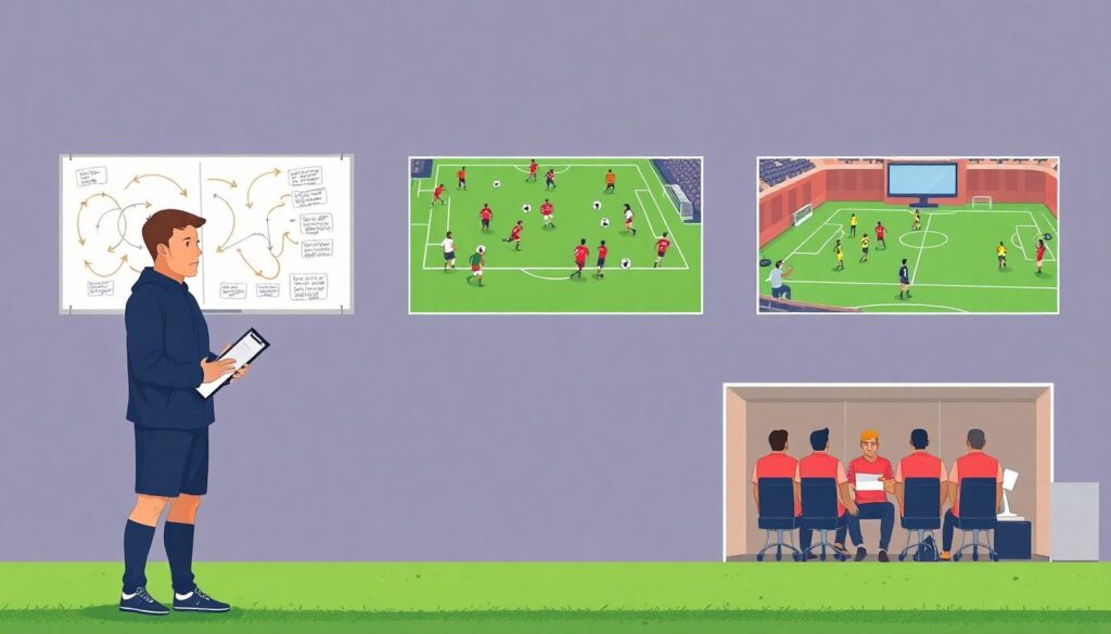 Эволюция строительной игры: от длинных передач к комбинациям - иллюстрация