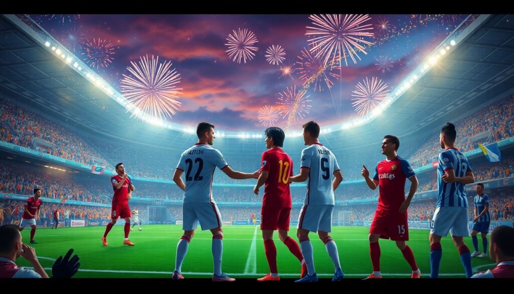 История сборных и их индивидуальные рекорды по праздникам - иллюстрация