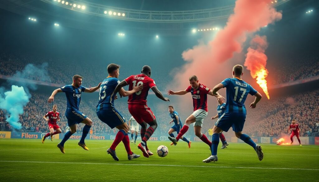 Аналитика матчей с участием великих противостояний - иллюстрация