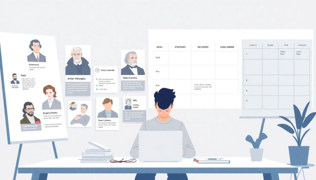Персональные страницы легенд: исторические биографические данные и цифры - иллюстрация