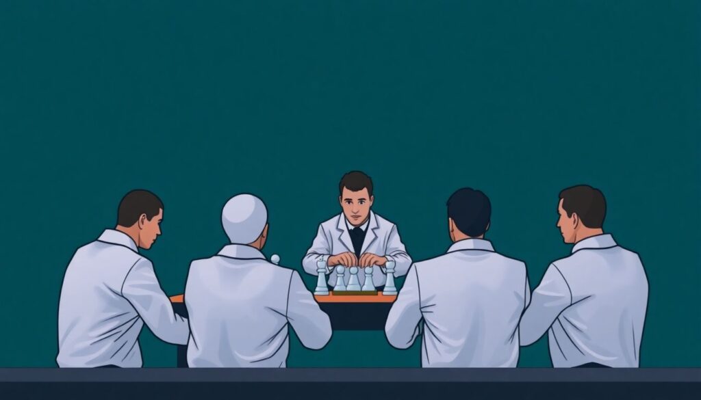 Как команды накапливали опыт в домино-матчах: исторические хроники - иллюстрация