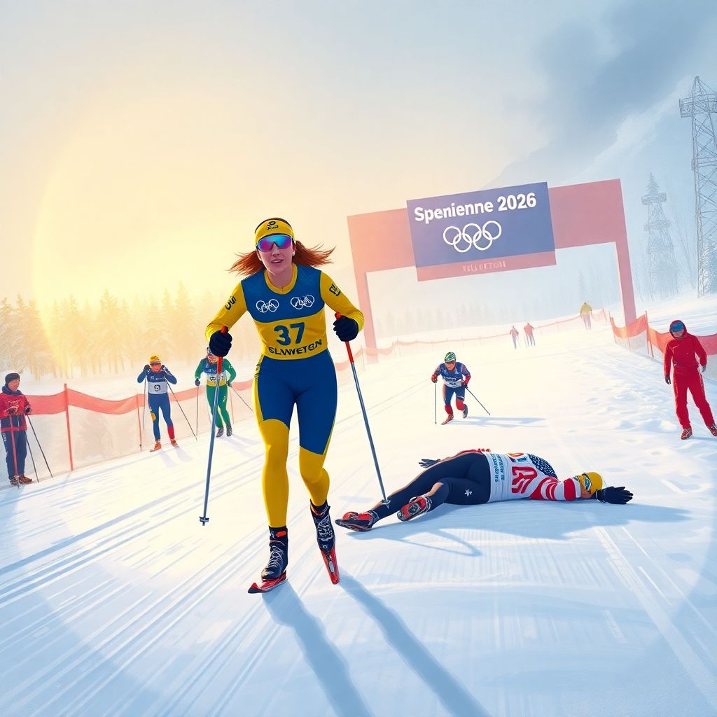 Лыжная программа Олимпиады‑2026: триумф Карлссон и провал Непряевой