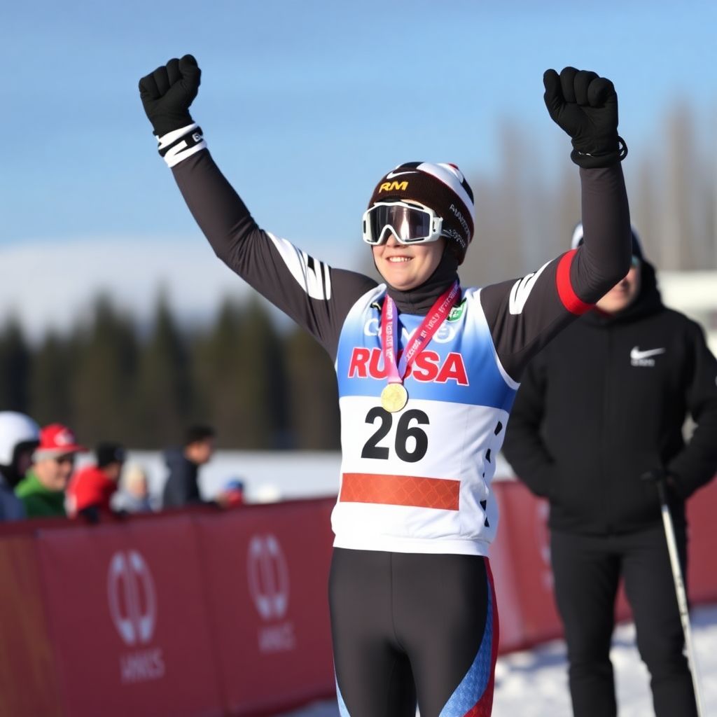Первая российская медаль Кубка мира по лыжам: бронза Савелия Коростелева