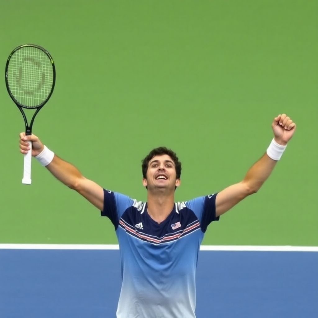 Карен Хачанов победил Лернера Тьена и вышел в четвертьфинал Us open